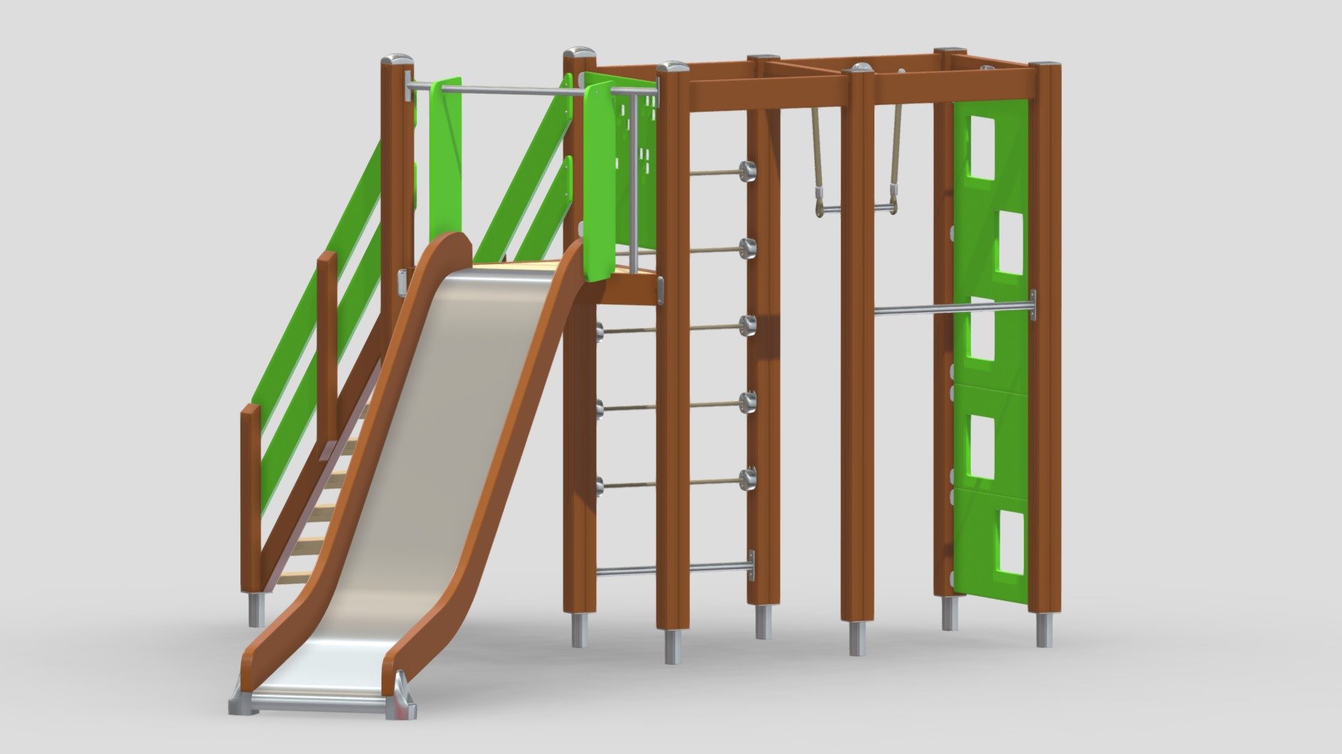 Lappset Activity Tower 06 3d model