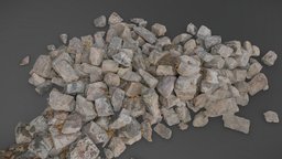 Debris junk stones