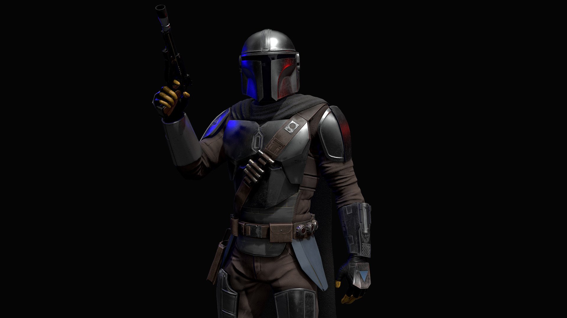 The Mandalorian 3d model