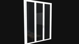 Triple French window