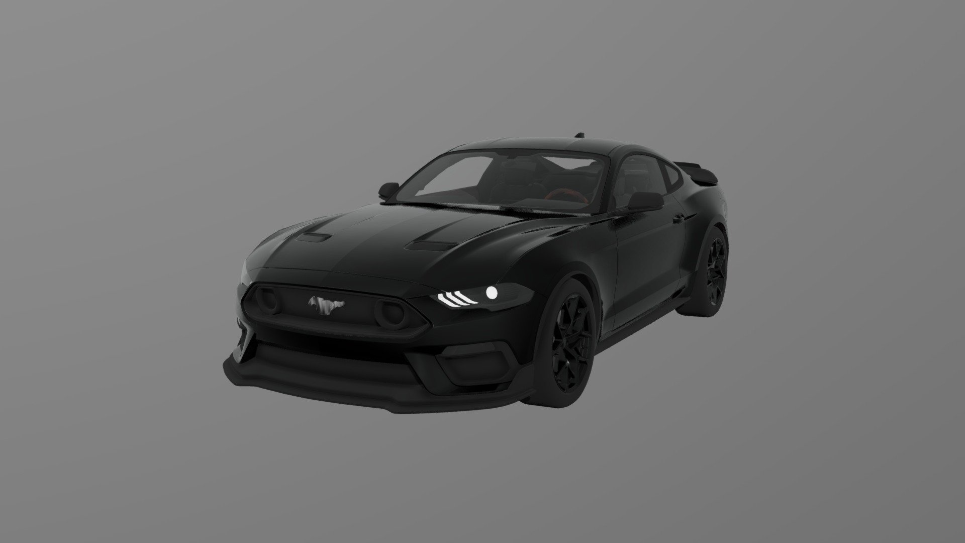 Ford Mustang GT 3d model