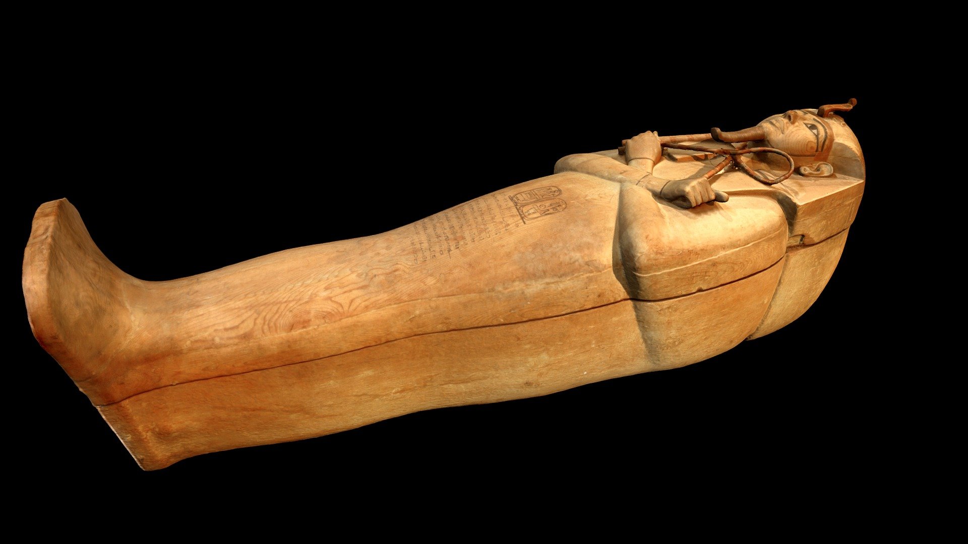 Coffin of Ramses II 3d model