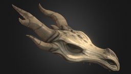 Skyrim Dragon Skull