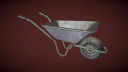 Worn Wheelbarrow