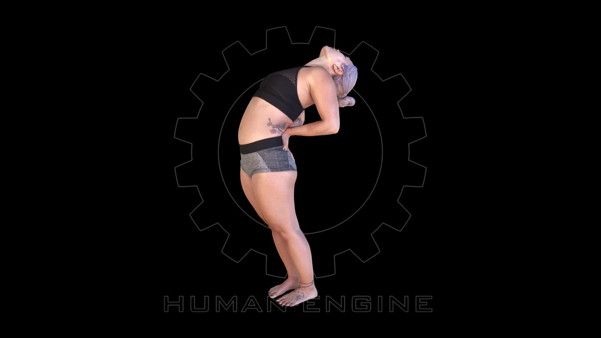 Female Scan 3d model