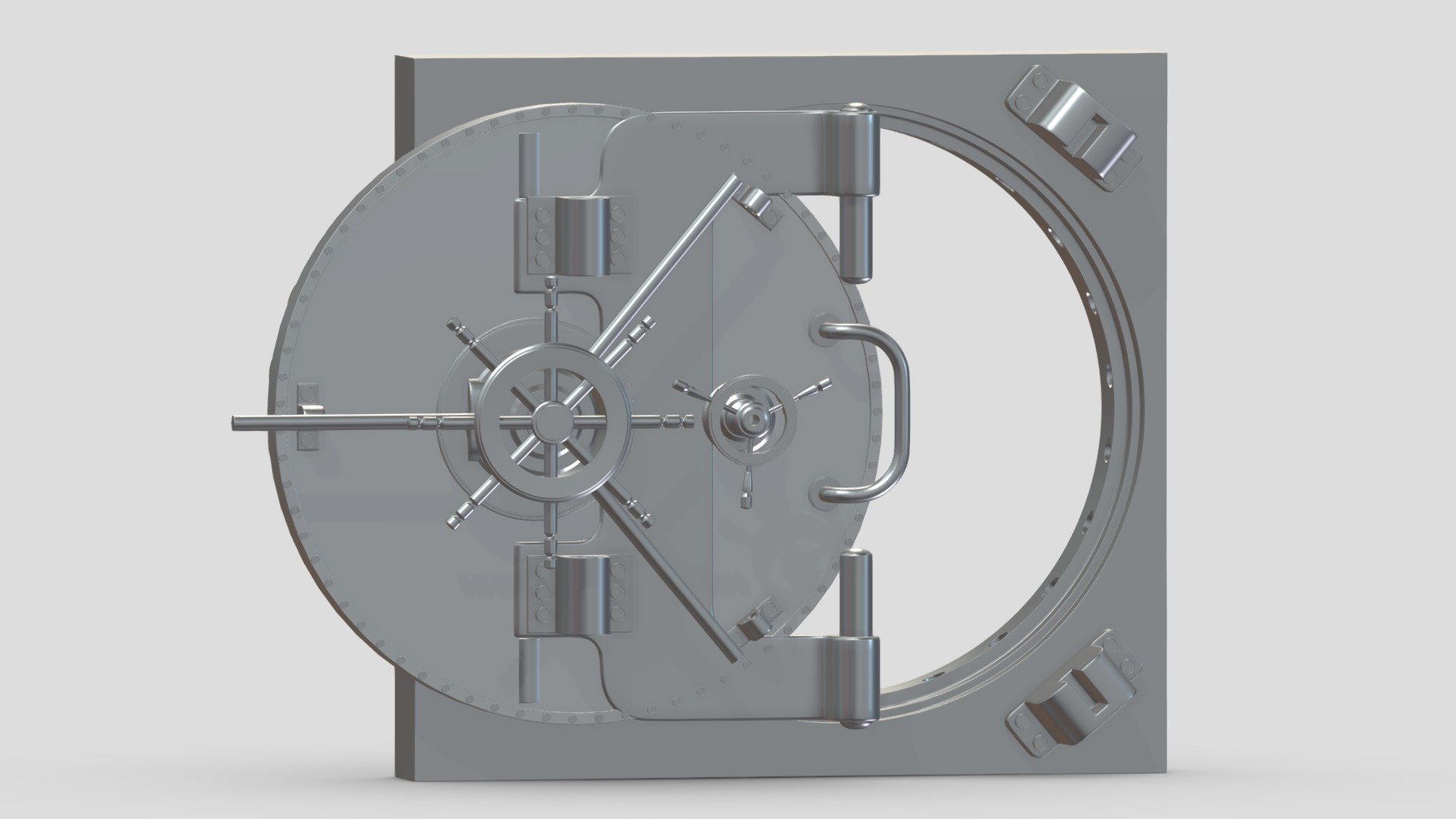 Vault Door 2 3d model