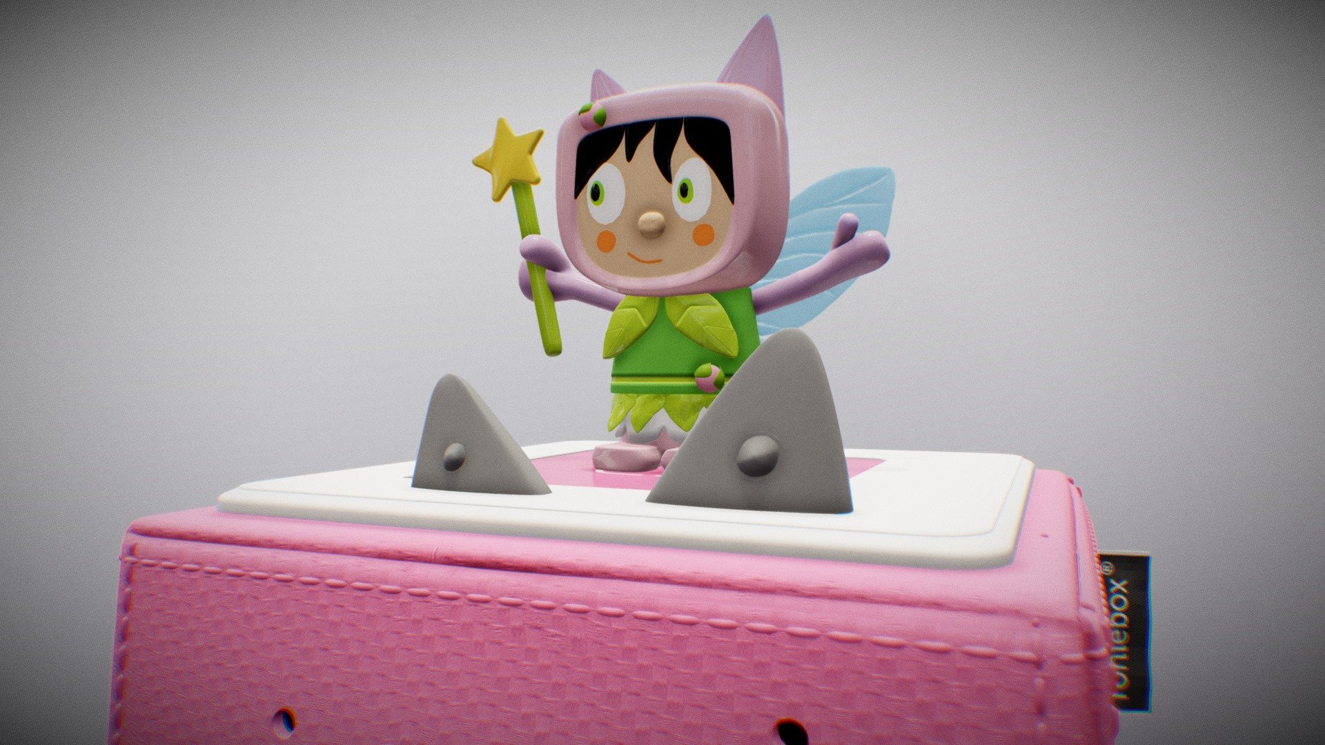 Tonies ANGEL Animated 3d model