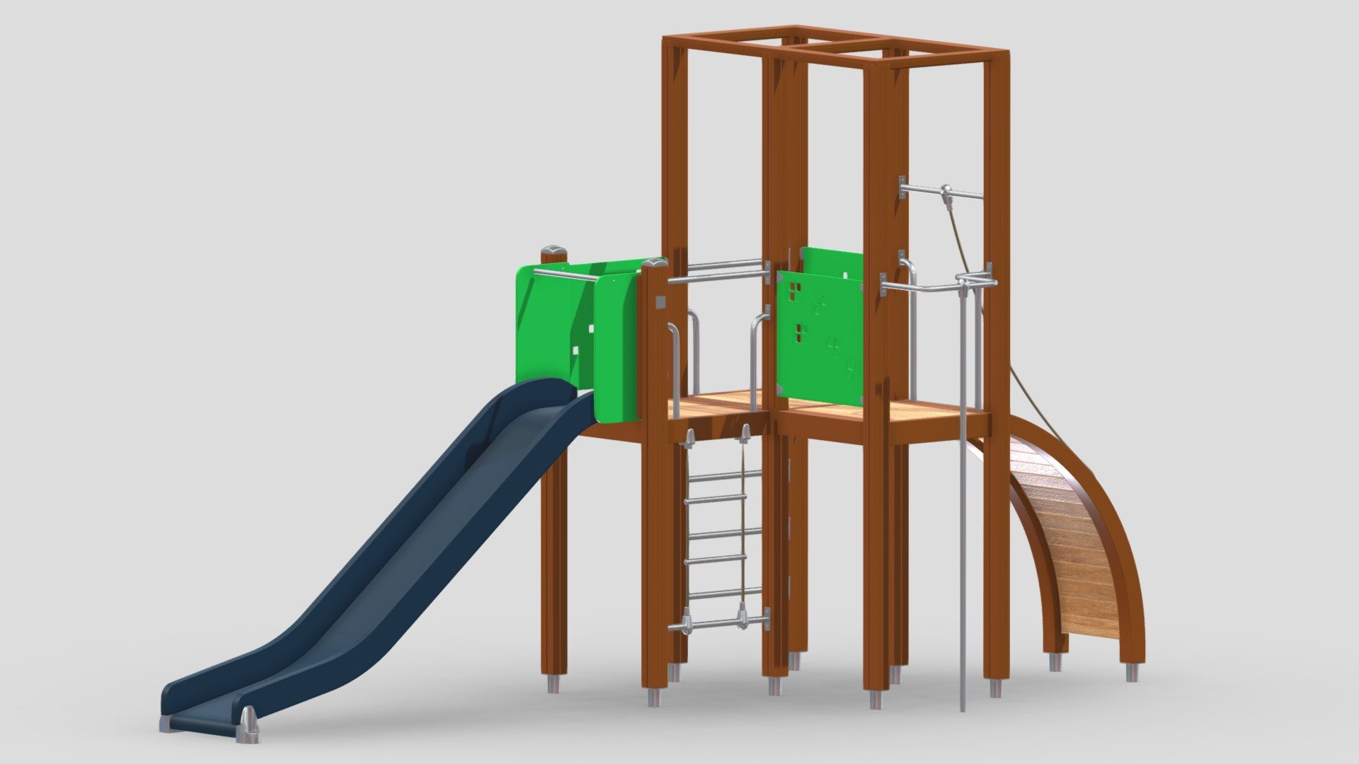 Lappset Activity Tower 03 3d model