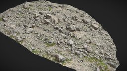 Mountain Rock Slope PBR Scan