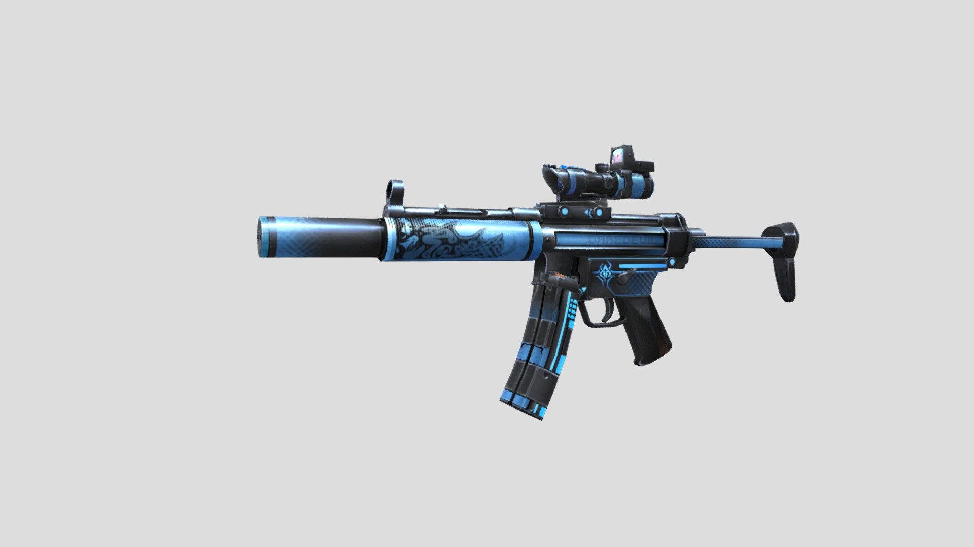 Mp5 SD Devil 3d model