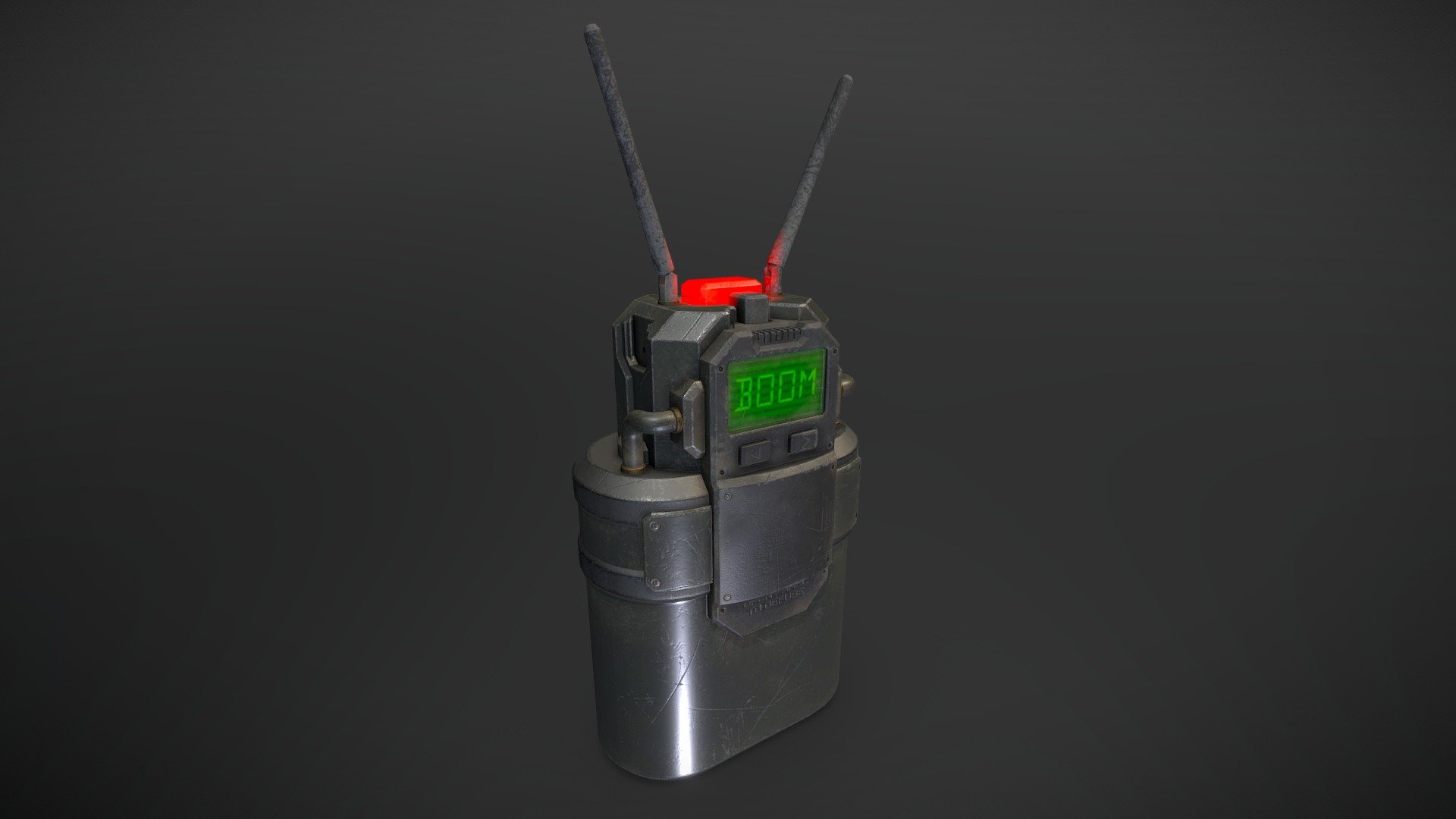 Remote Bomb 3d model