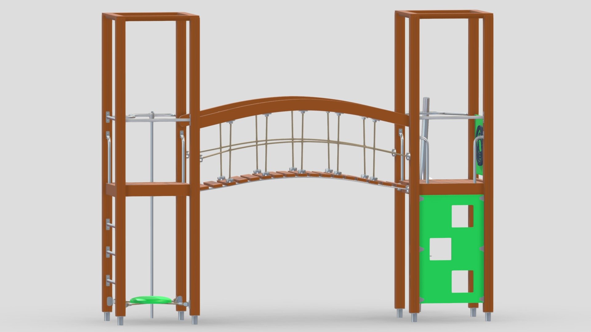 Lappset Activity Tower 20 3d model