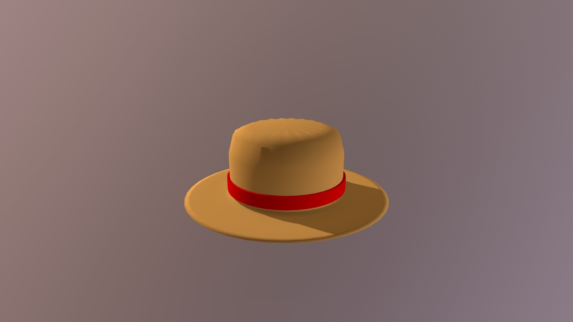 Straw Hat 3d model