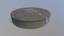 Large Concrete Reservoir