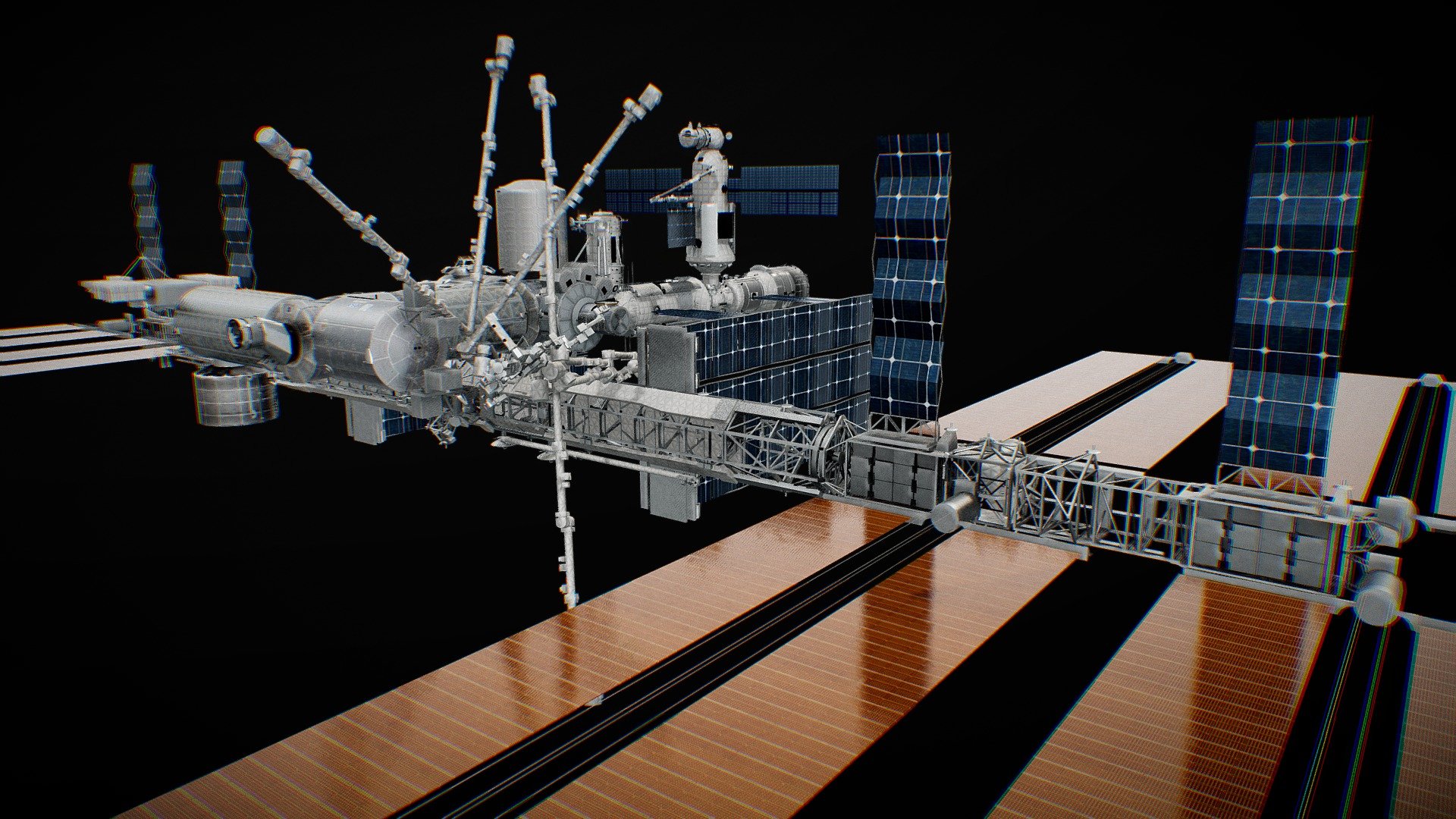 Space Station 3d model