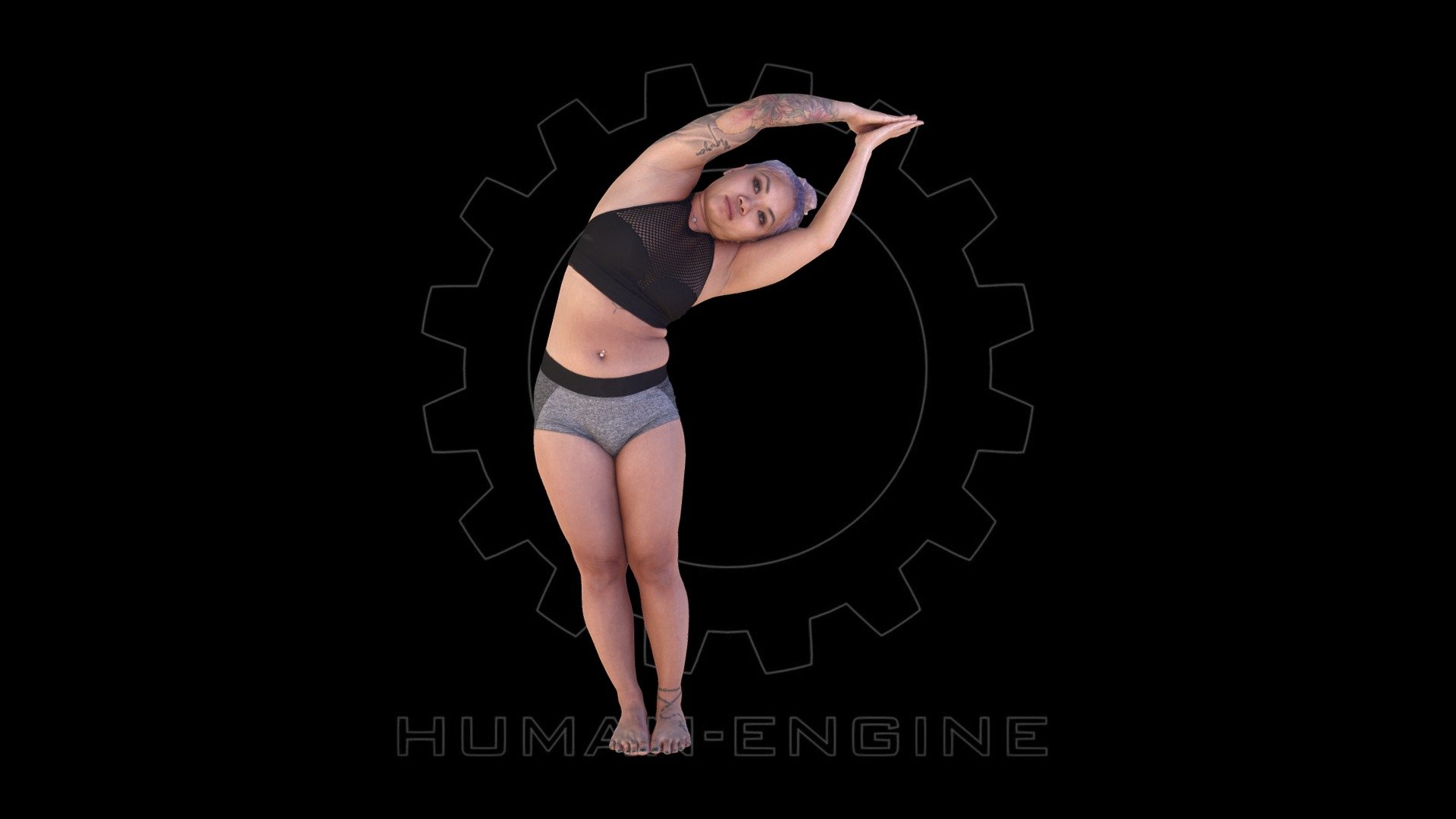 Female Scan 3d model