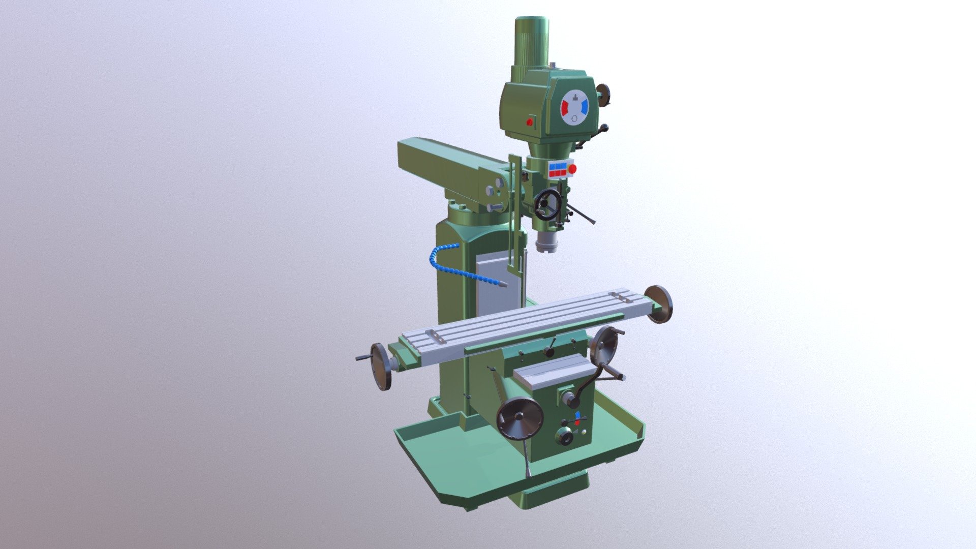 Milling Machine 3d model