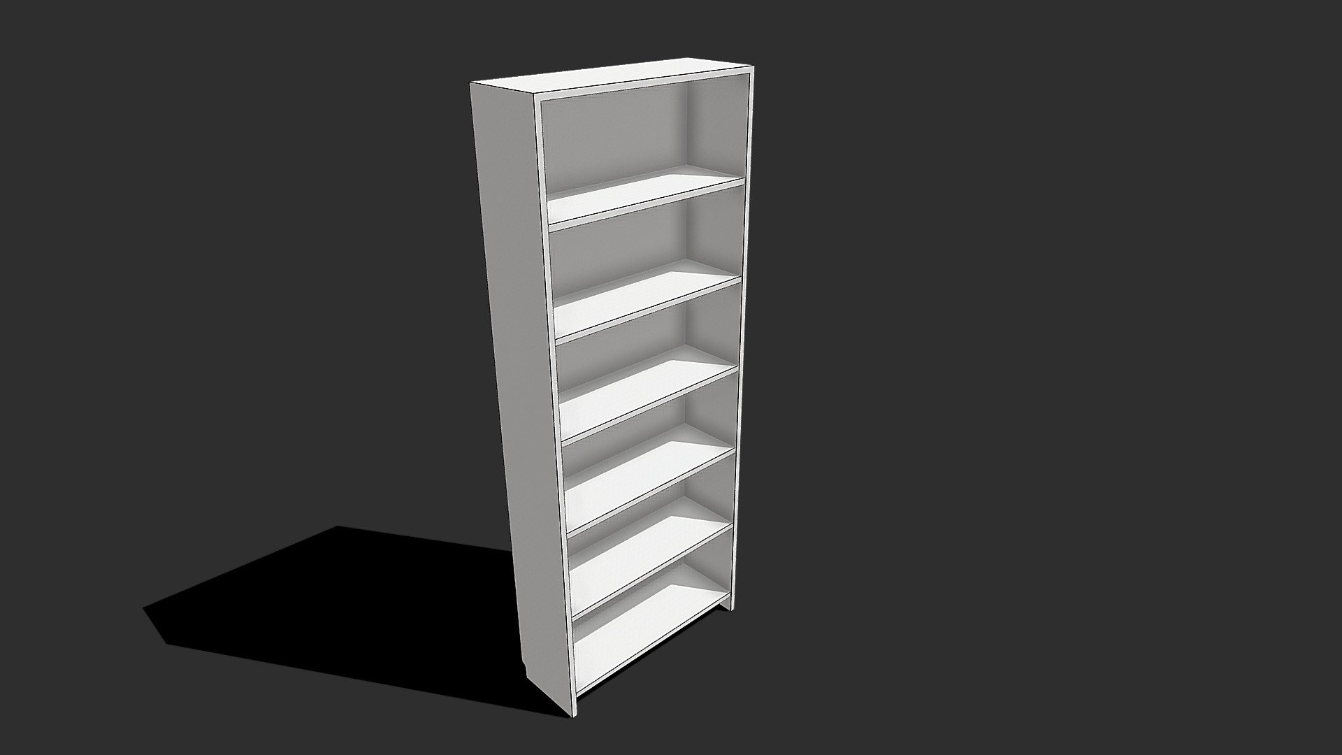 Ikea Billy bookcase 3d model