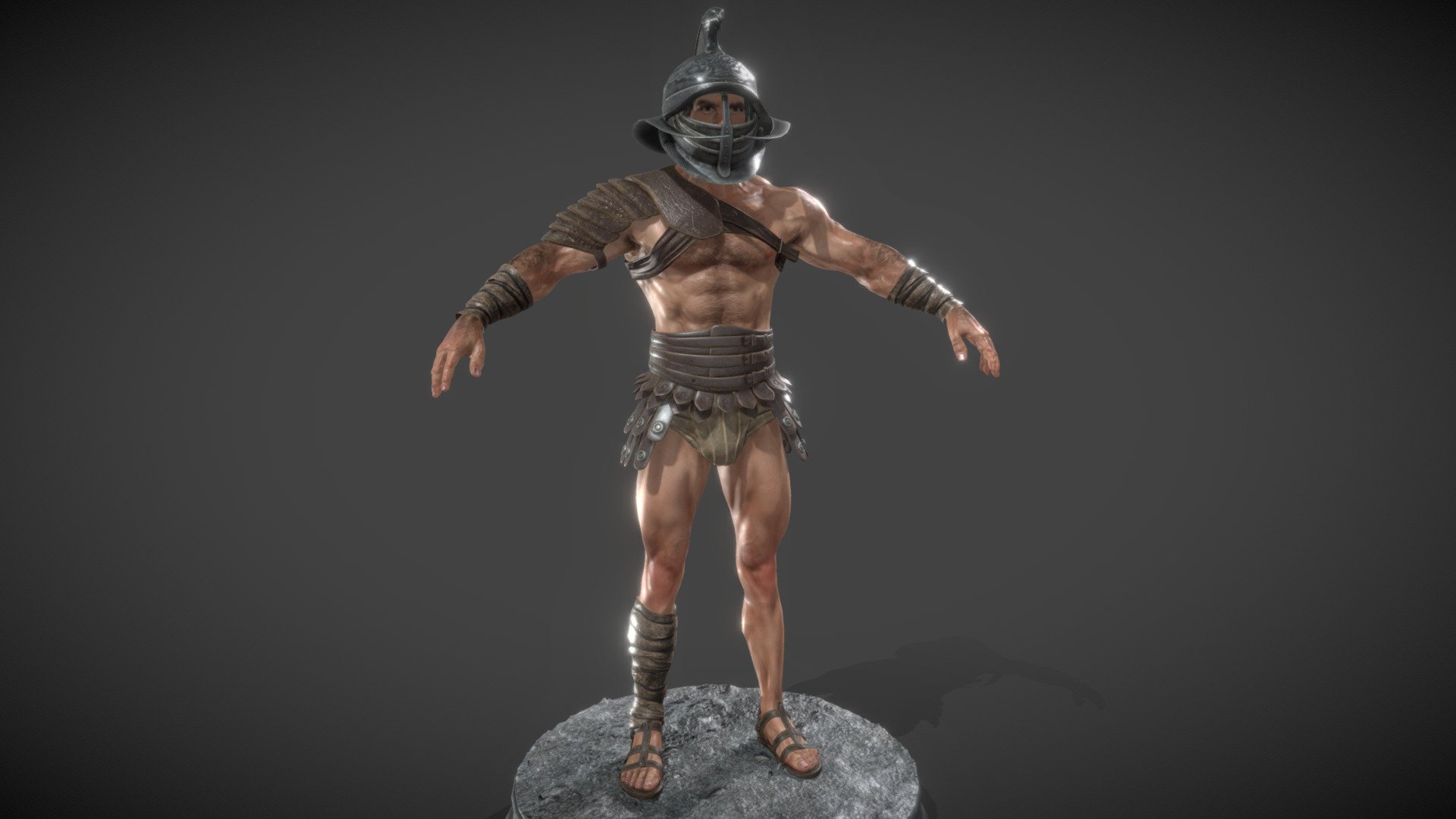 Gladiator rookie 3d model