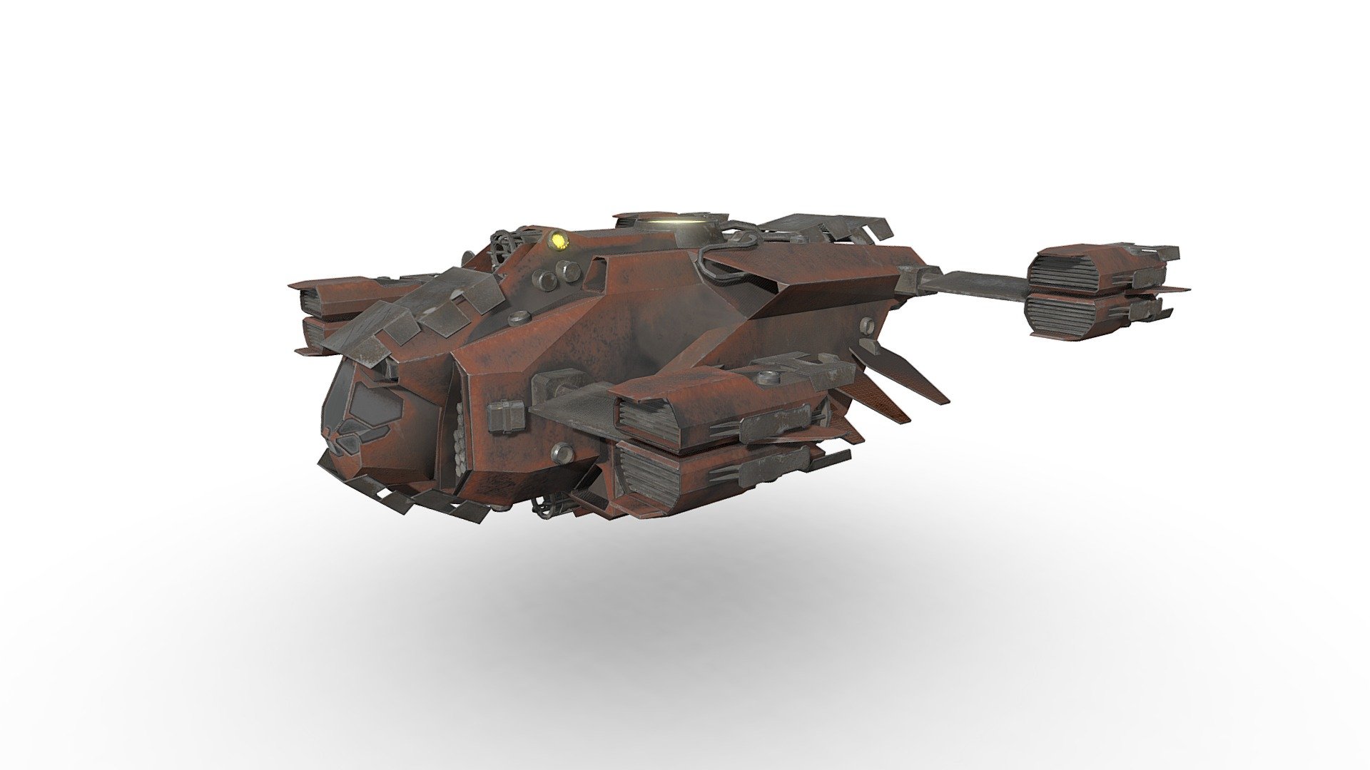 MS Dropship 3d model