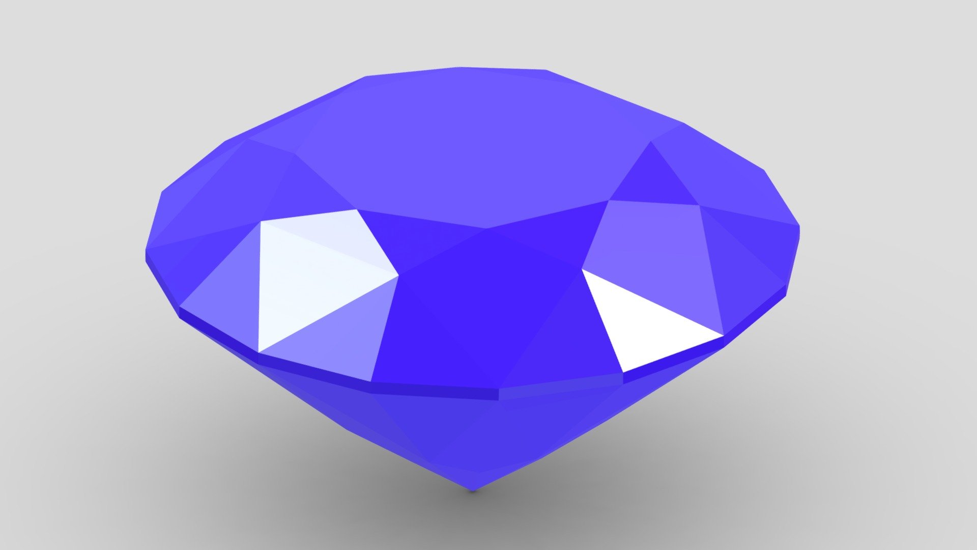 Zircon Gemstone 3d model