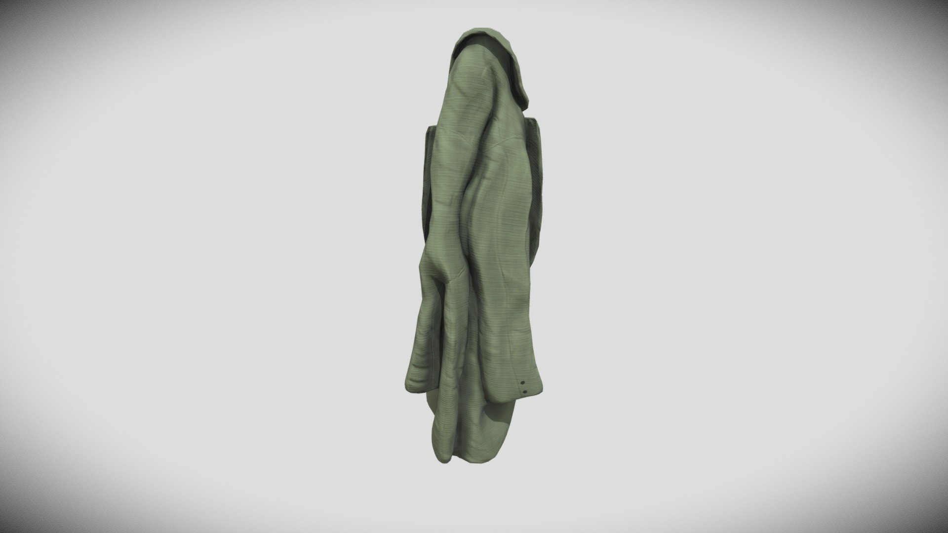 Hanging Jacket 3d model