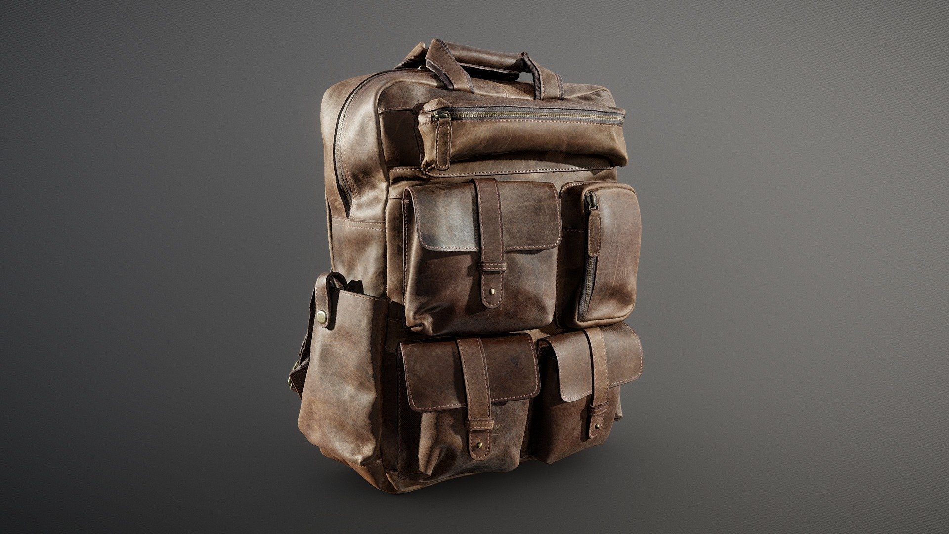 The Last of Backpack 3d model