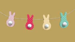 Easter Bunny Garland