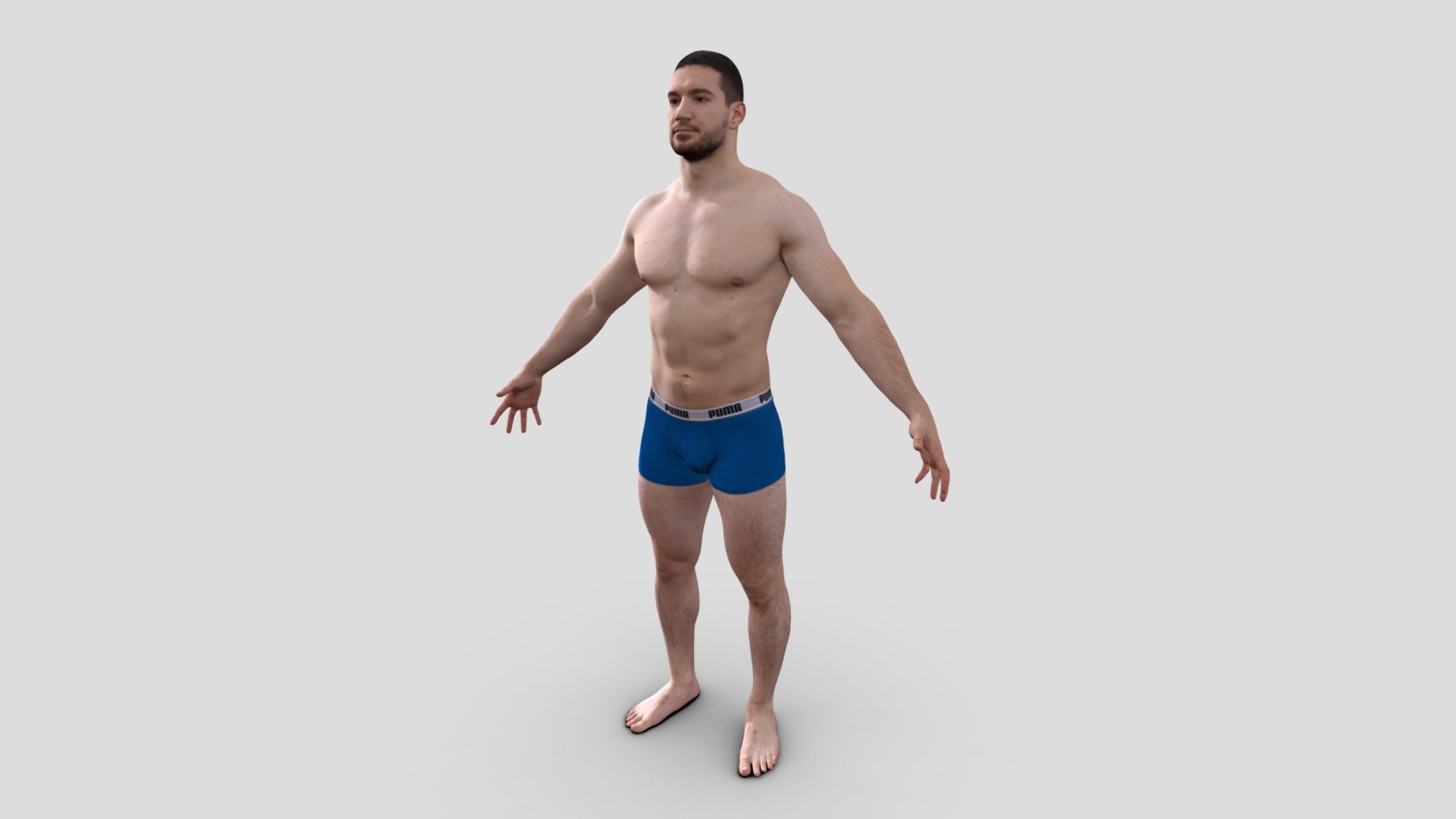 Male Scan 3d model