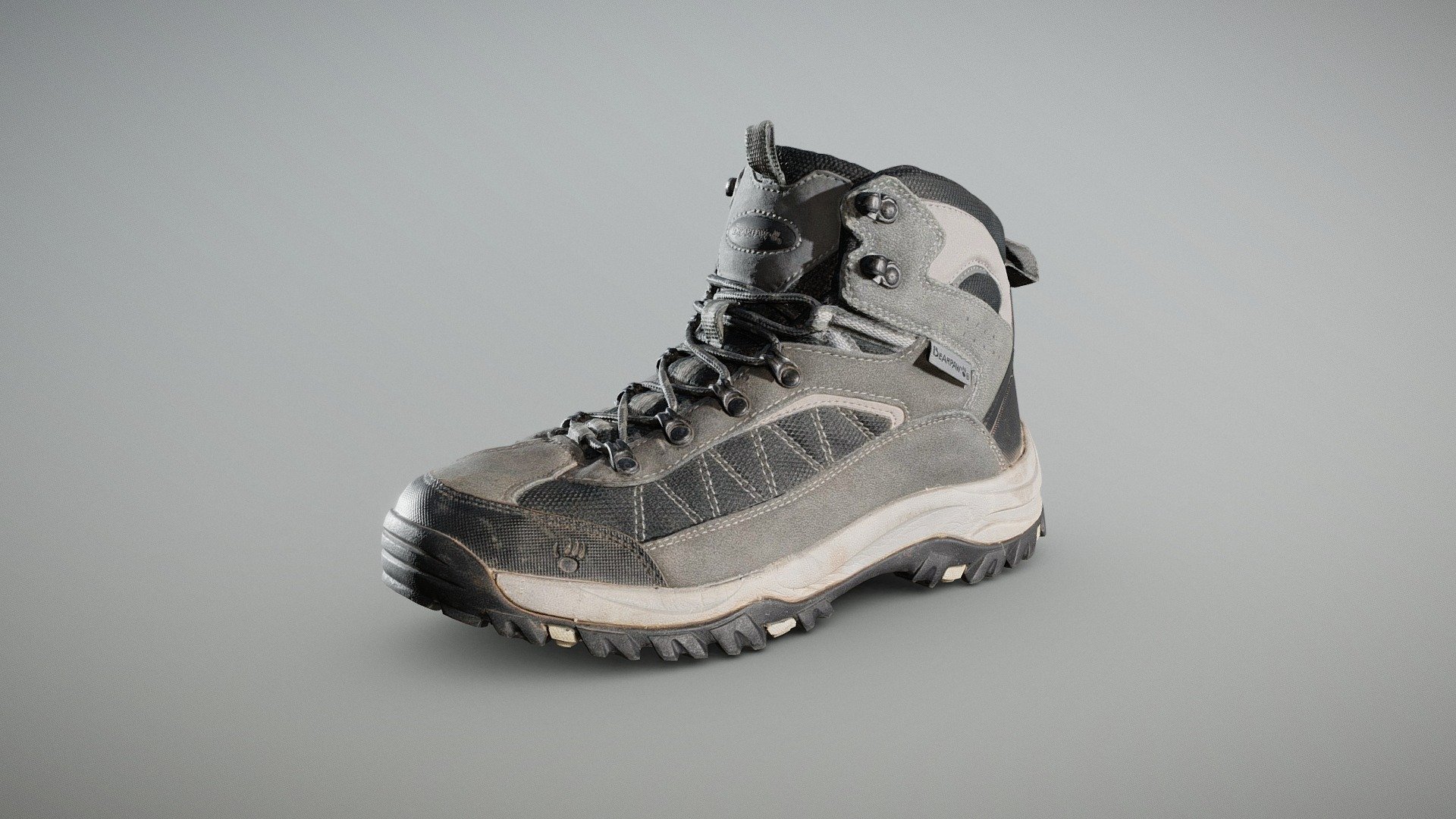 Bearpaw Hiking Boot 3d model