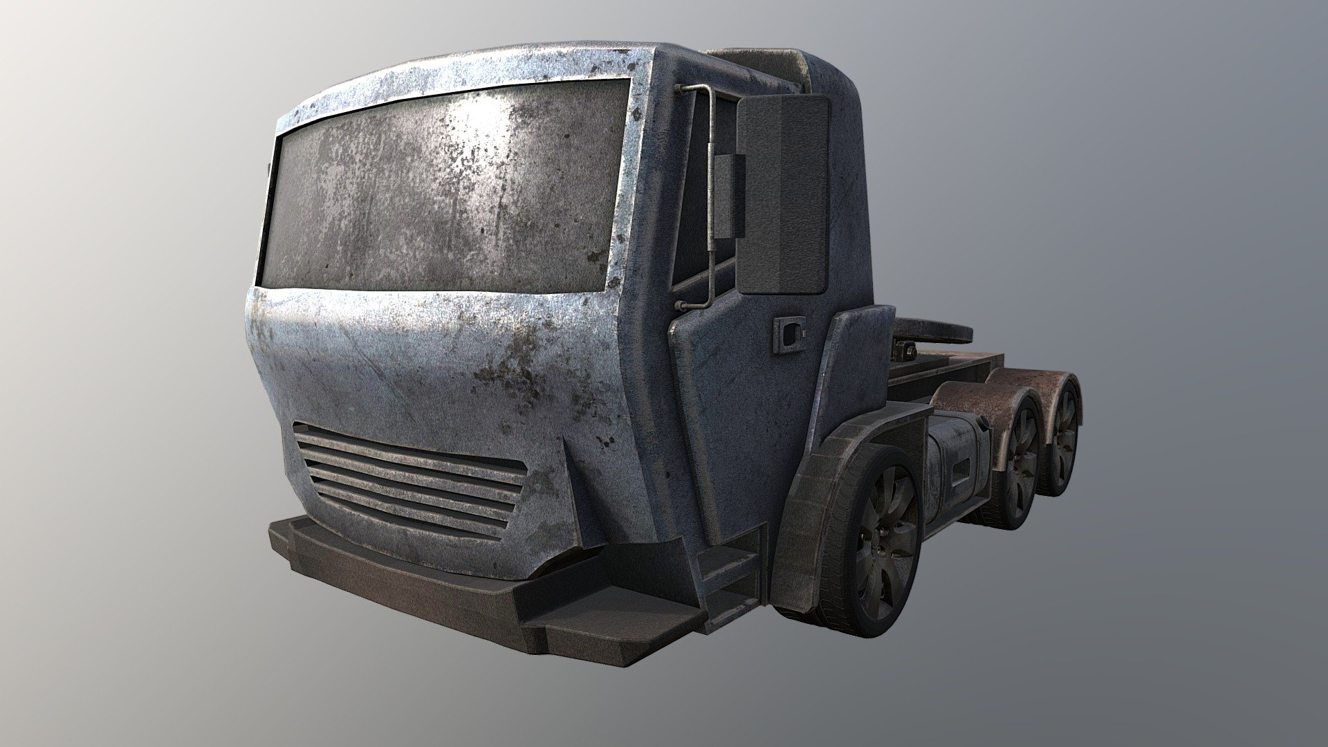 Old Truck 3d model