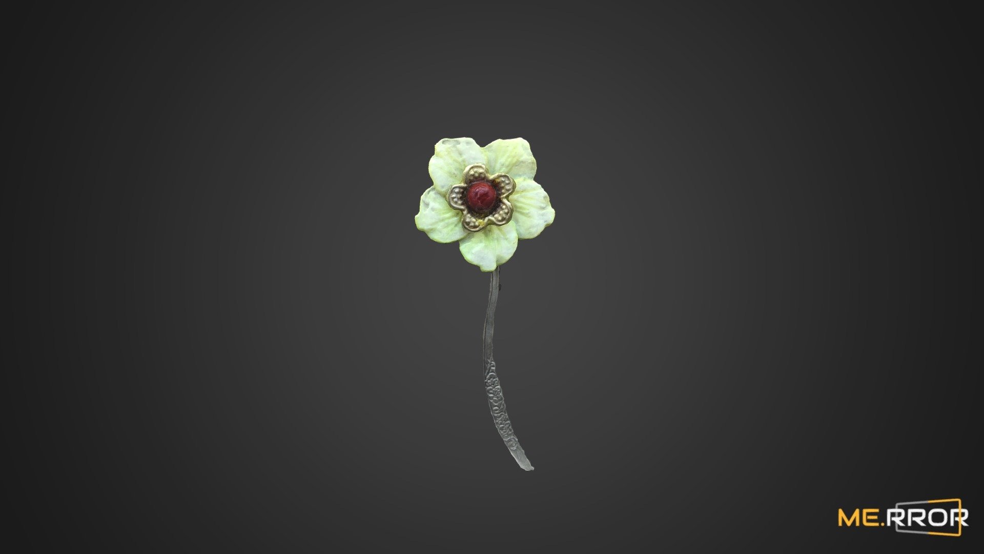 Korea Traditional Hairpin 3d model