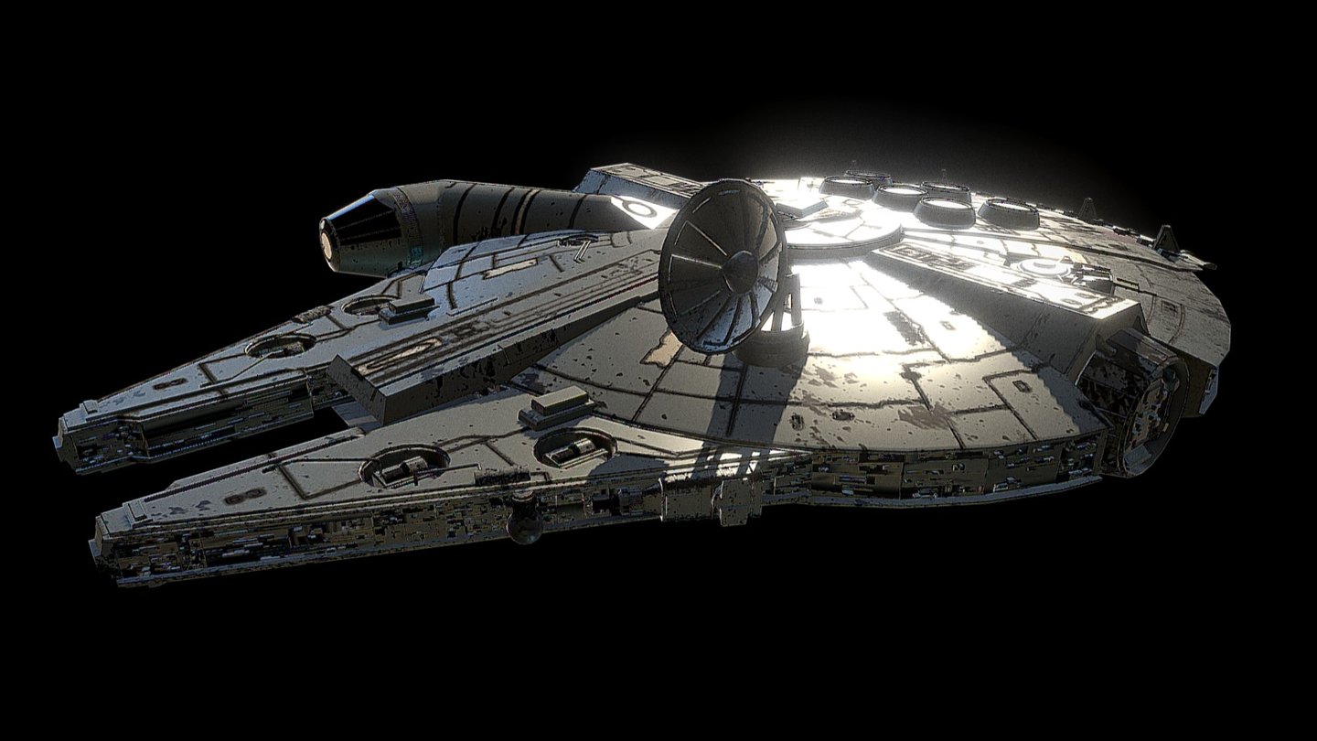 Millennium Falcon 3d model