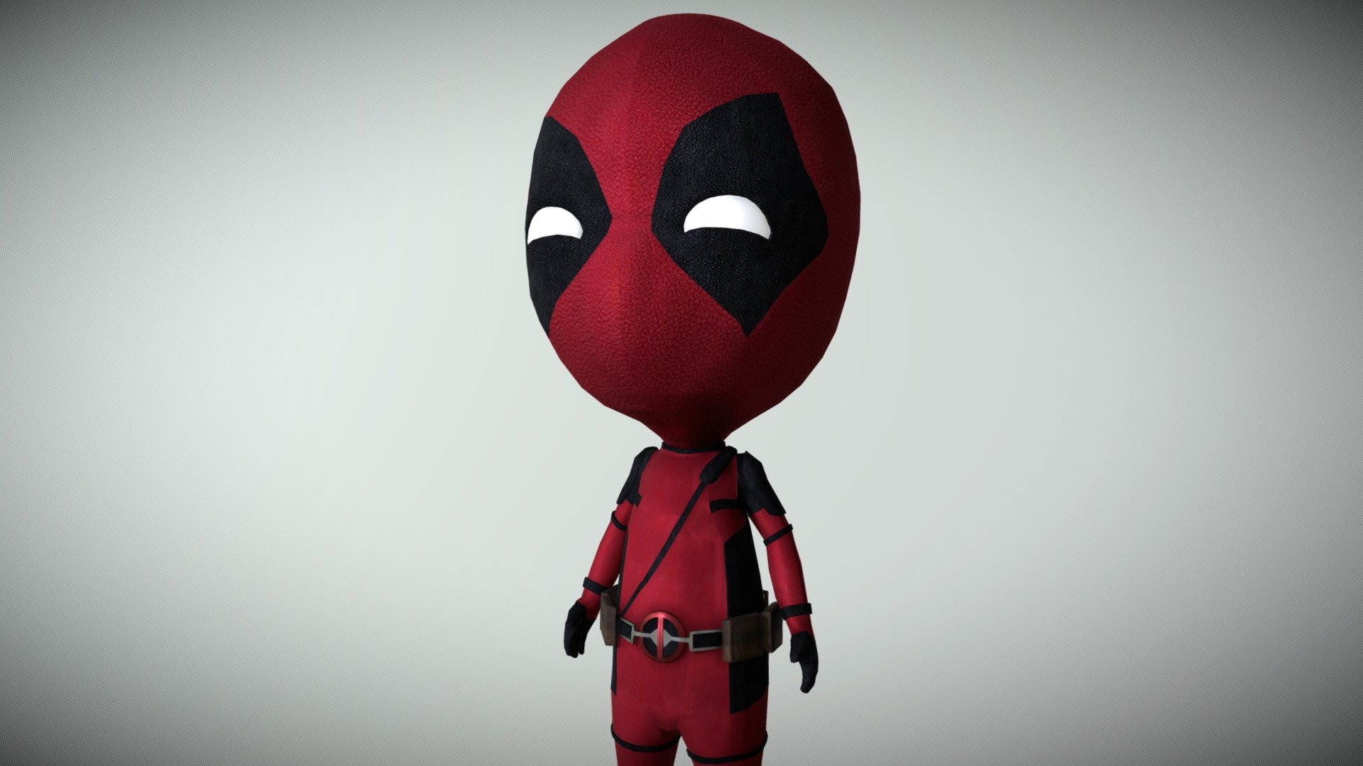 Deadpool Chibi 3d model