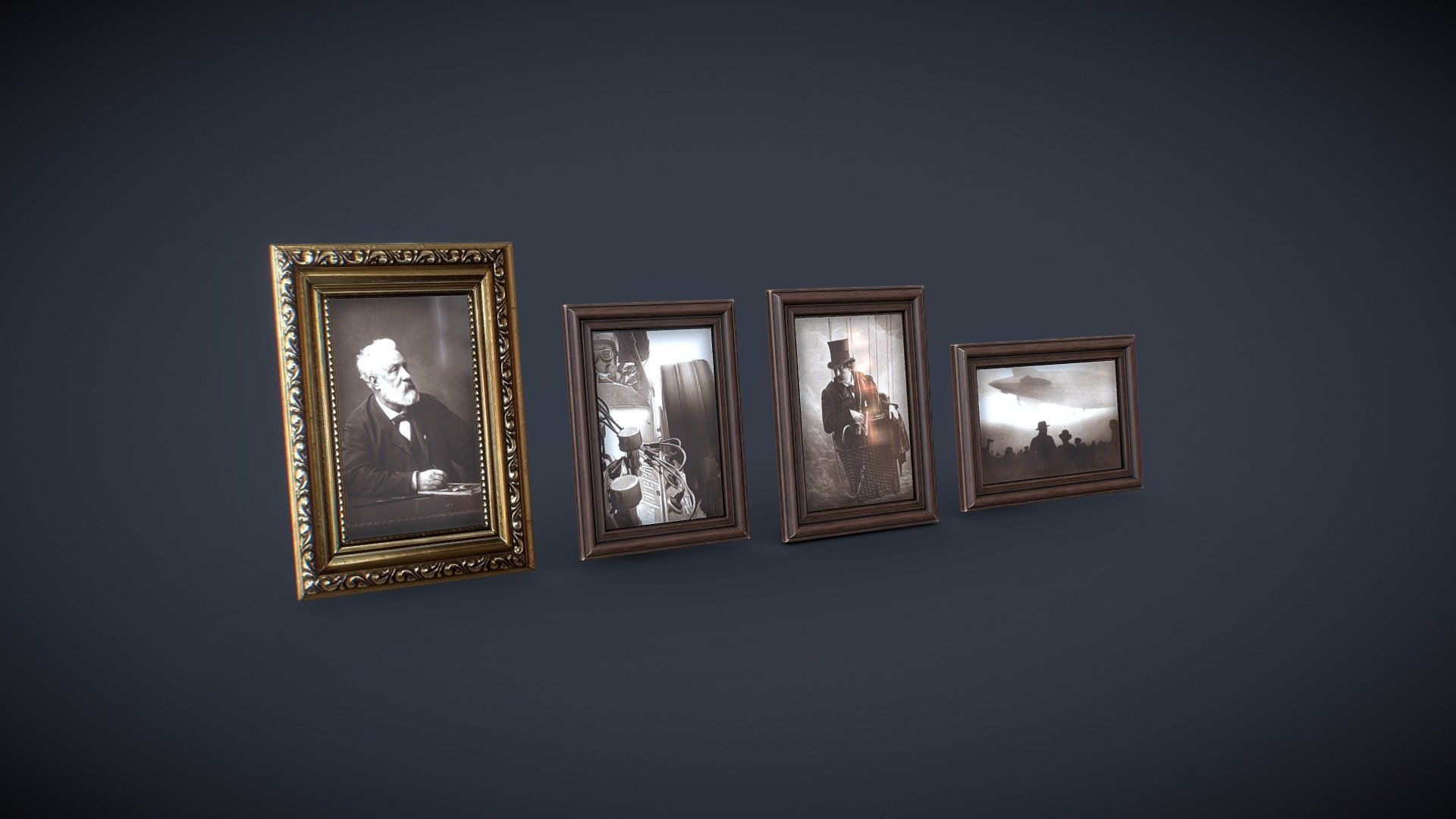 Photography_Frames 3d model