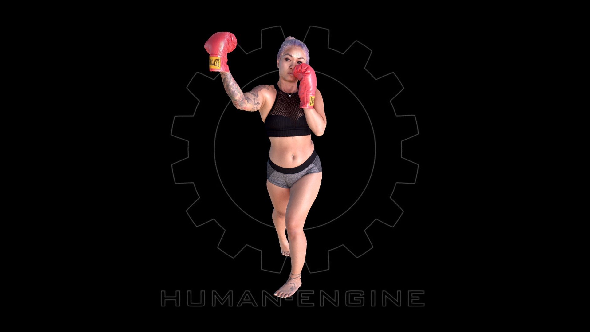 Female Scan 3d model