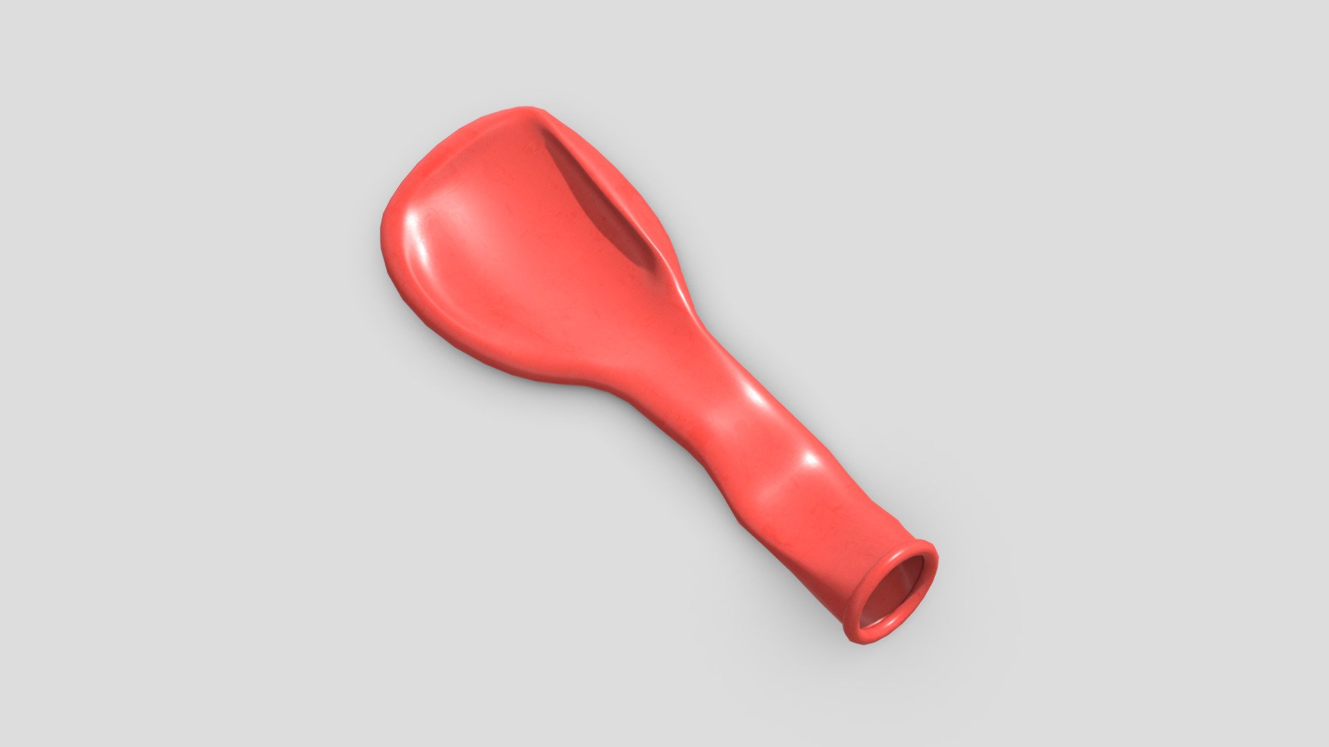 Flat Balloon 3d model