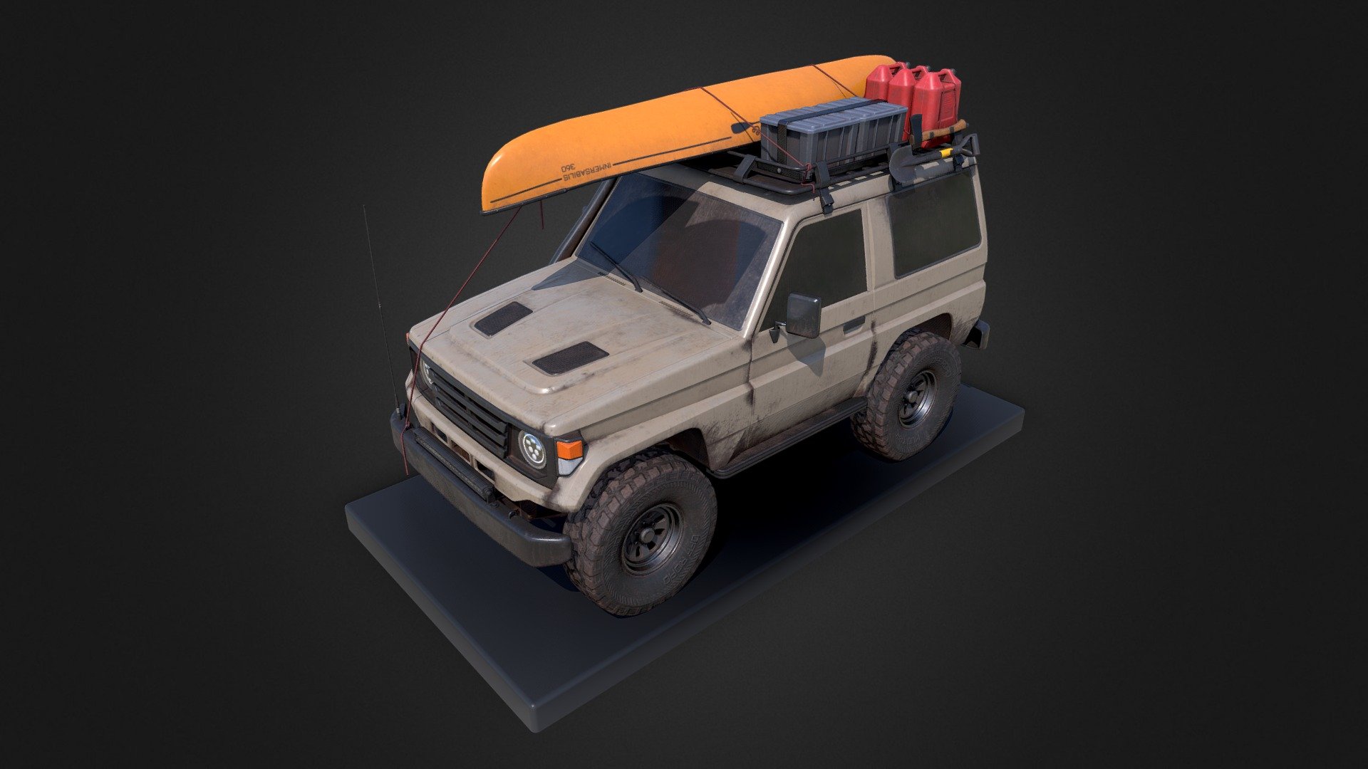 4x4 Off Roader 3d model