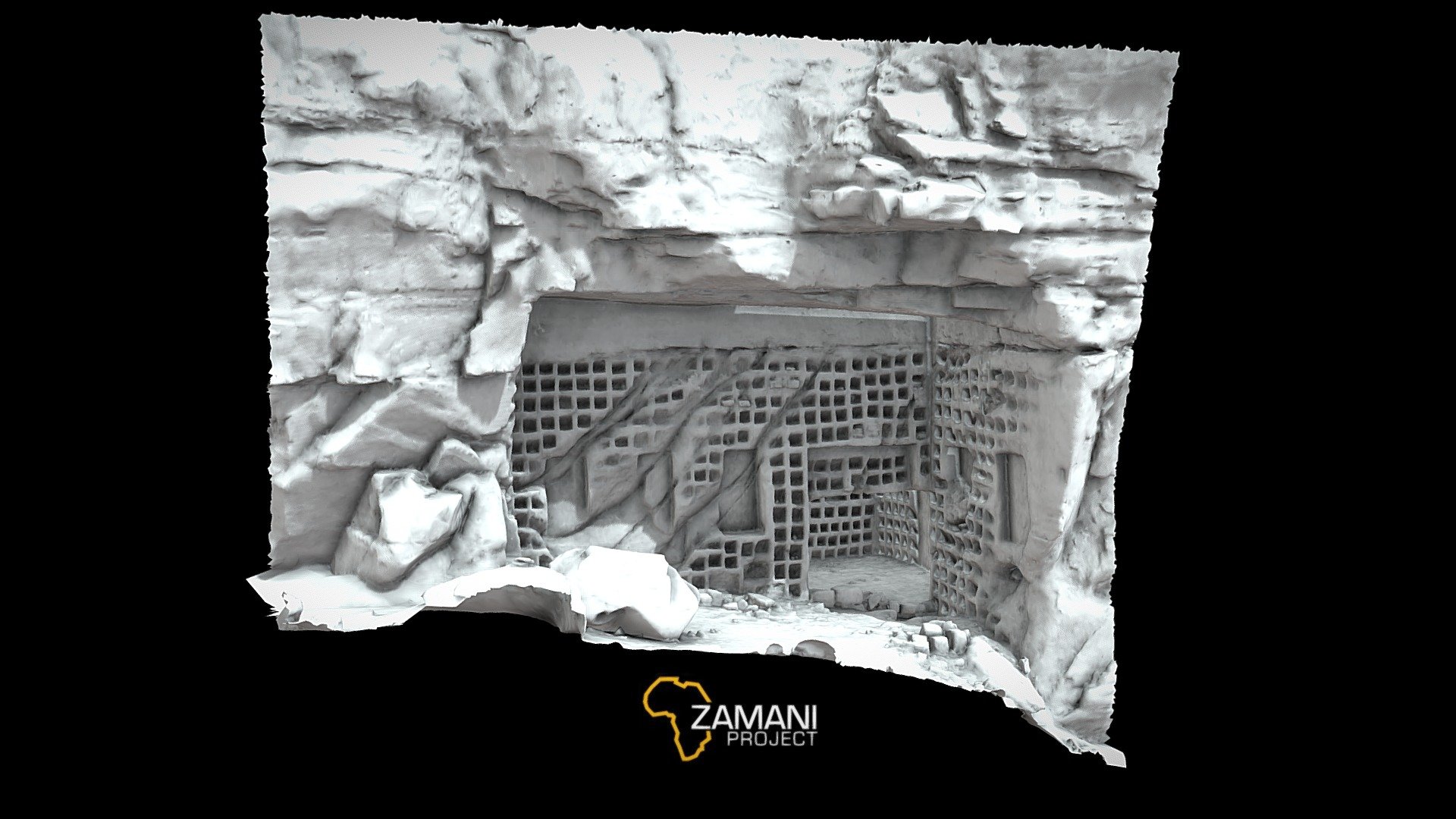 The Columbarium, Petra, Jordan 3d model