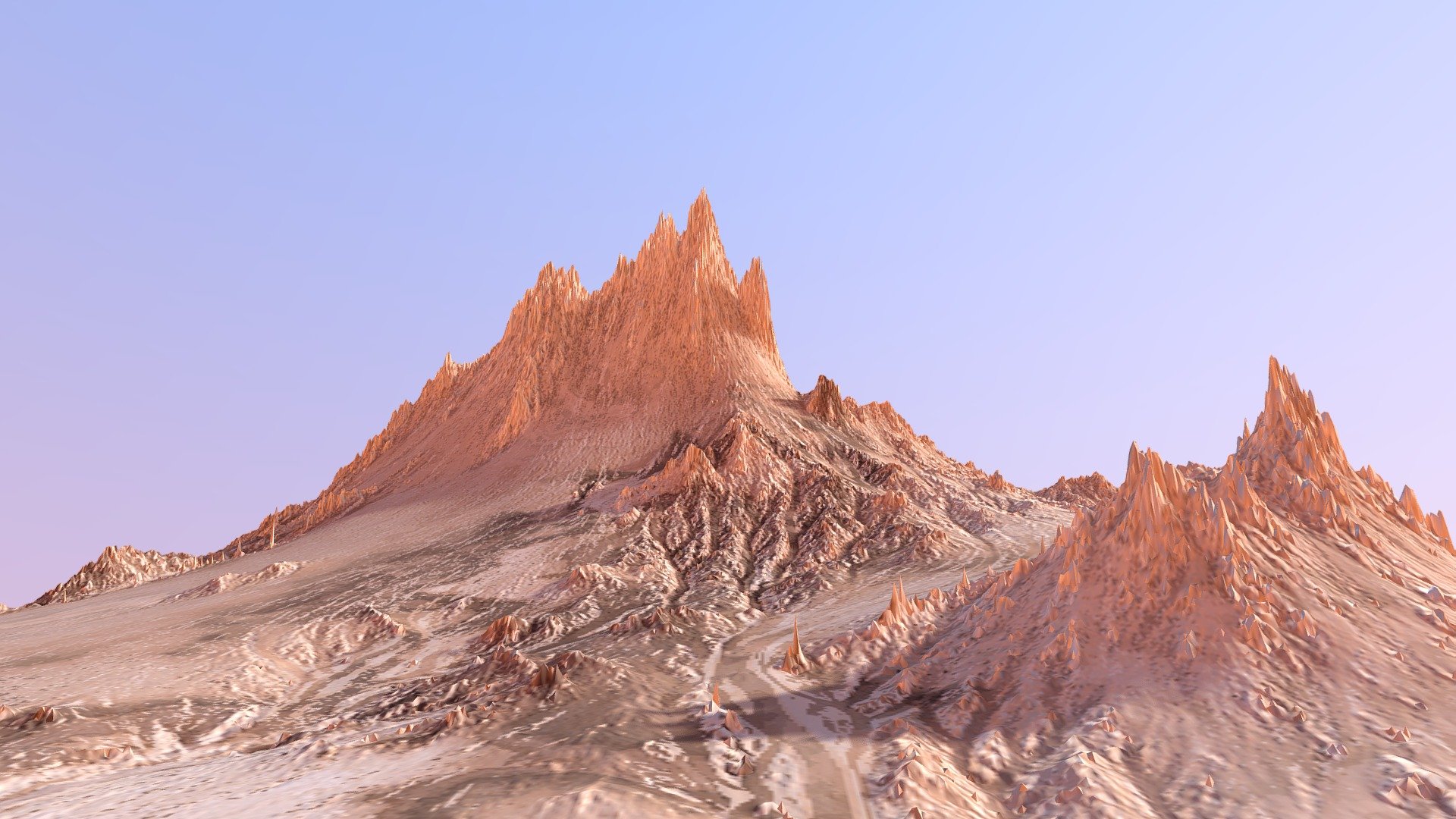 Peak 3d model