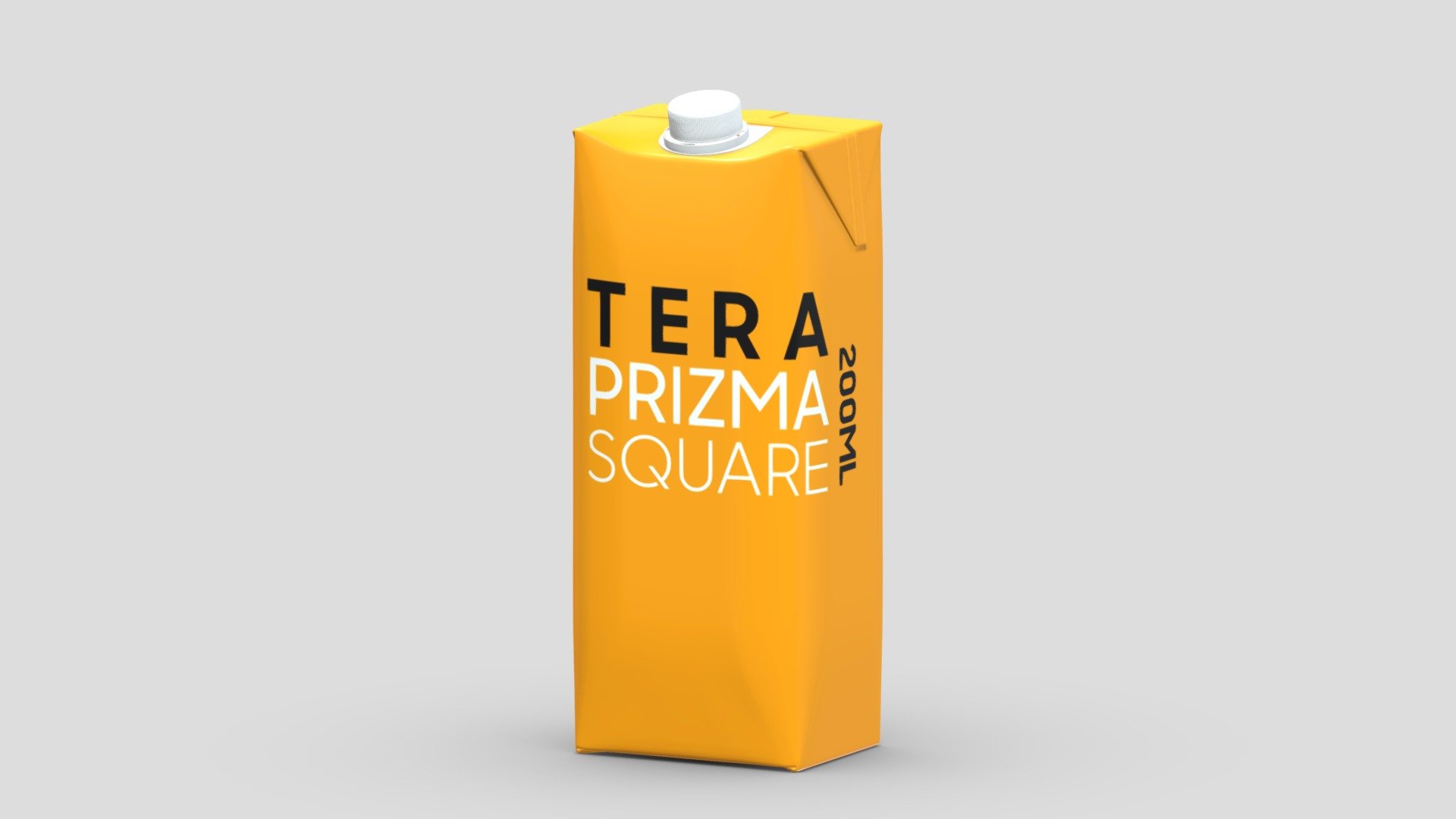 Tetra Pak Prisma Square 500ml 3d model