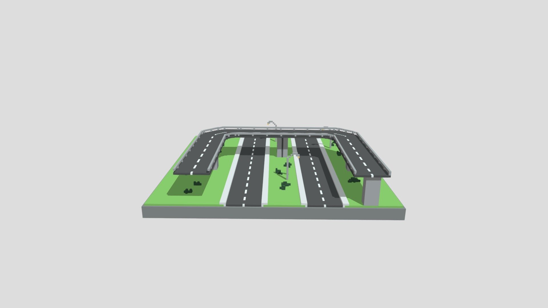 Road 3d model