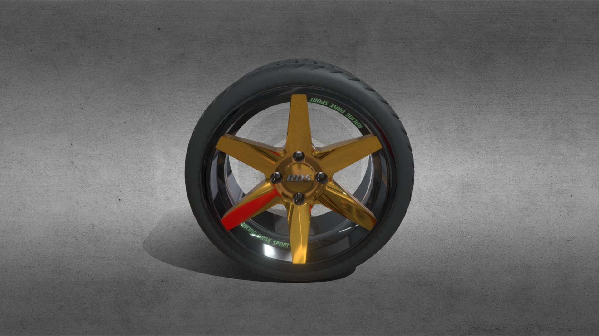 RDS Wheel 3d model