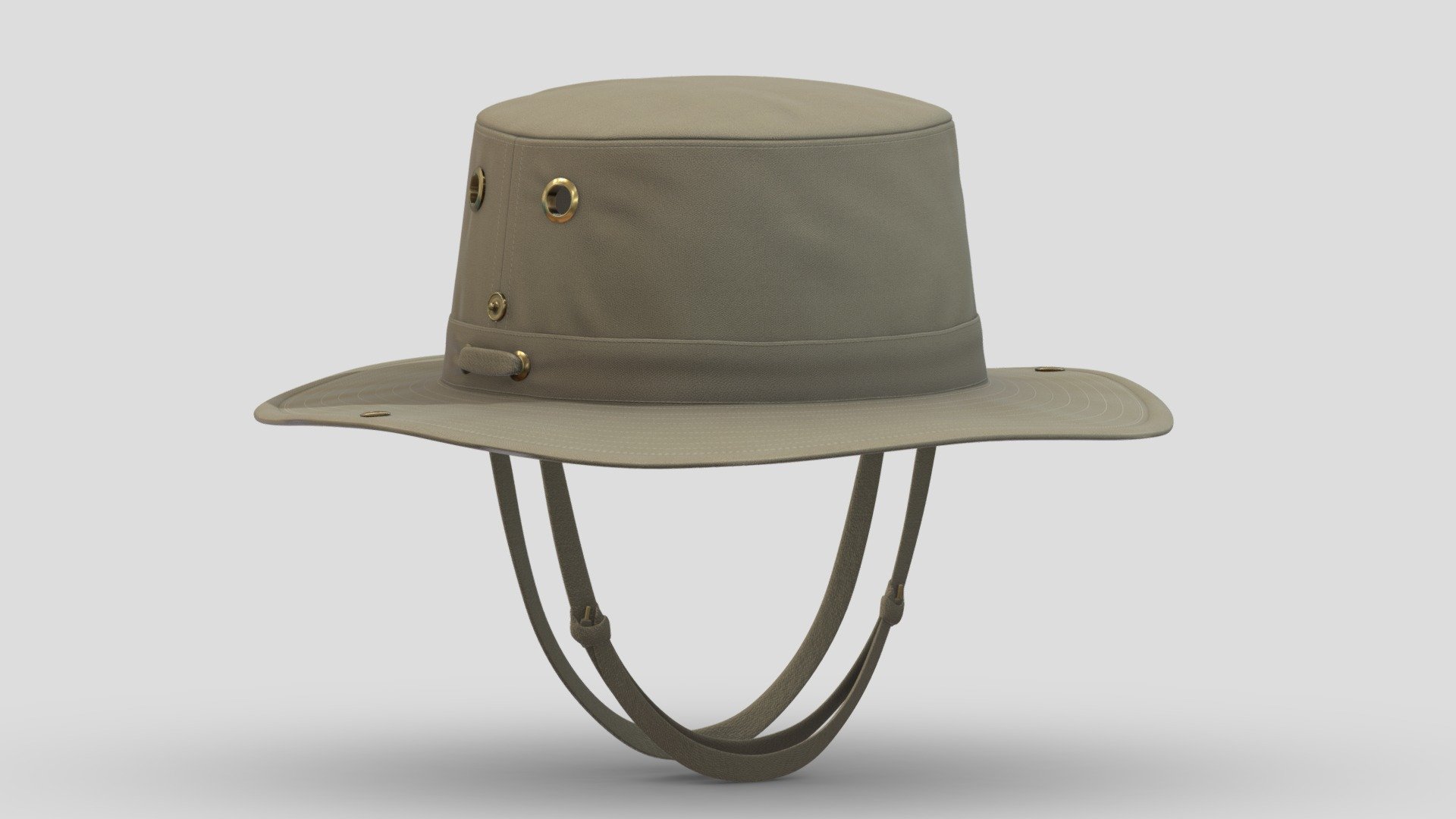 Wanderer Hat Realistic 3d model