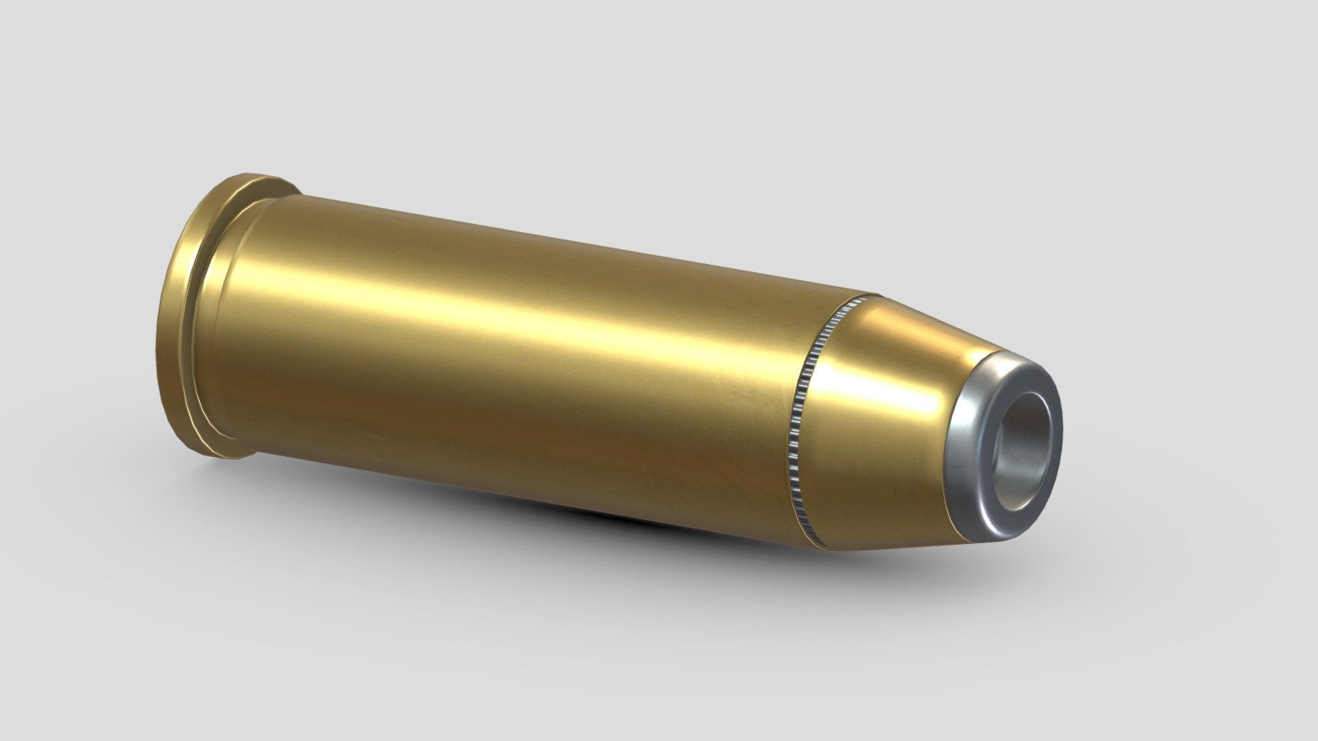 Bullet .44 AUTOMAG 3d model