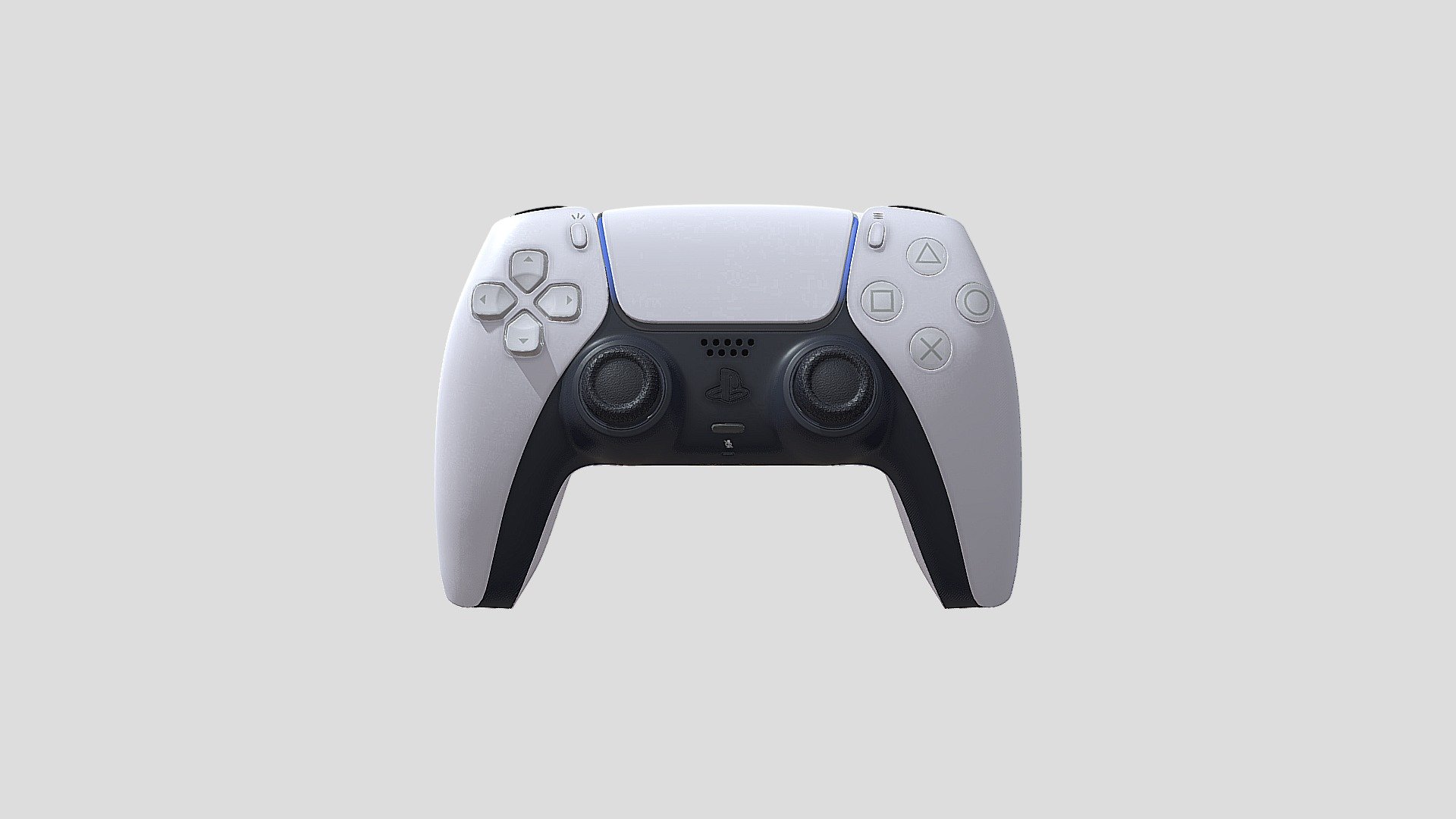 PS5 Controller 3d model