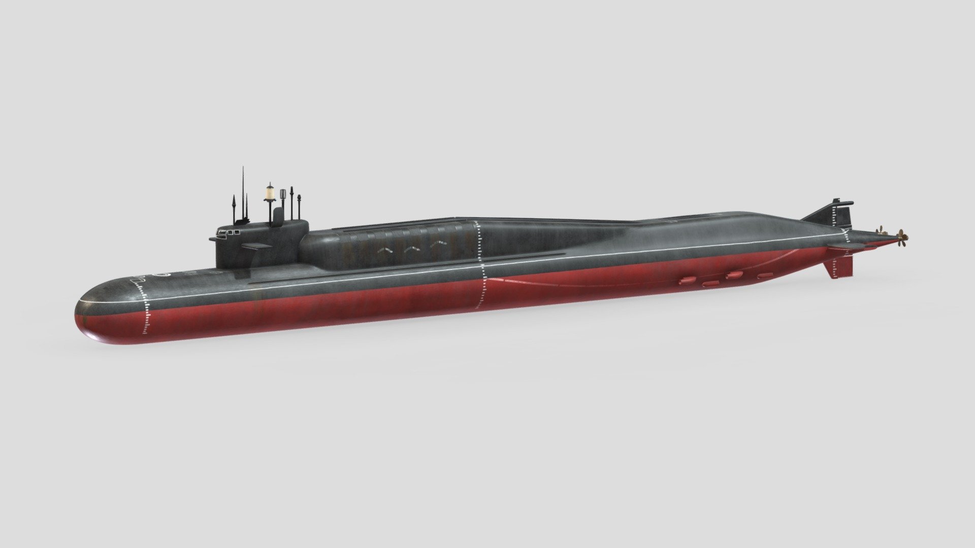 Russian Nuclear Delta IV 3d model