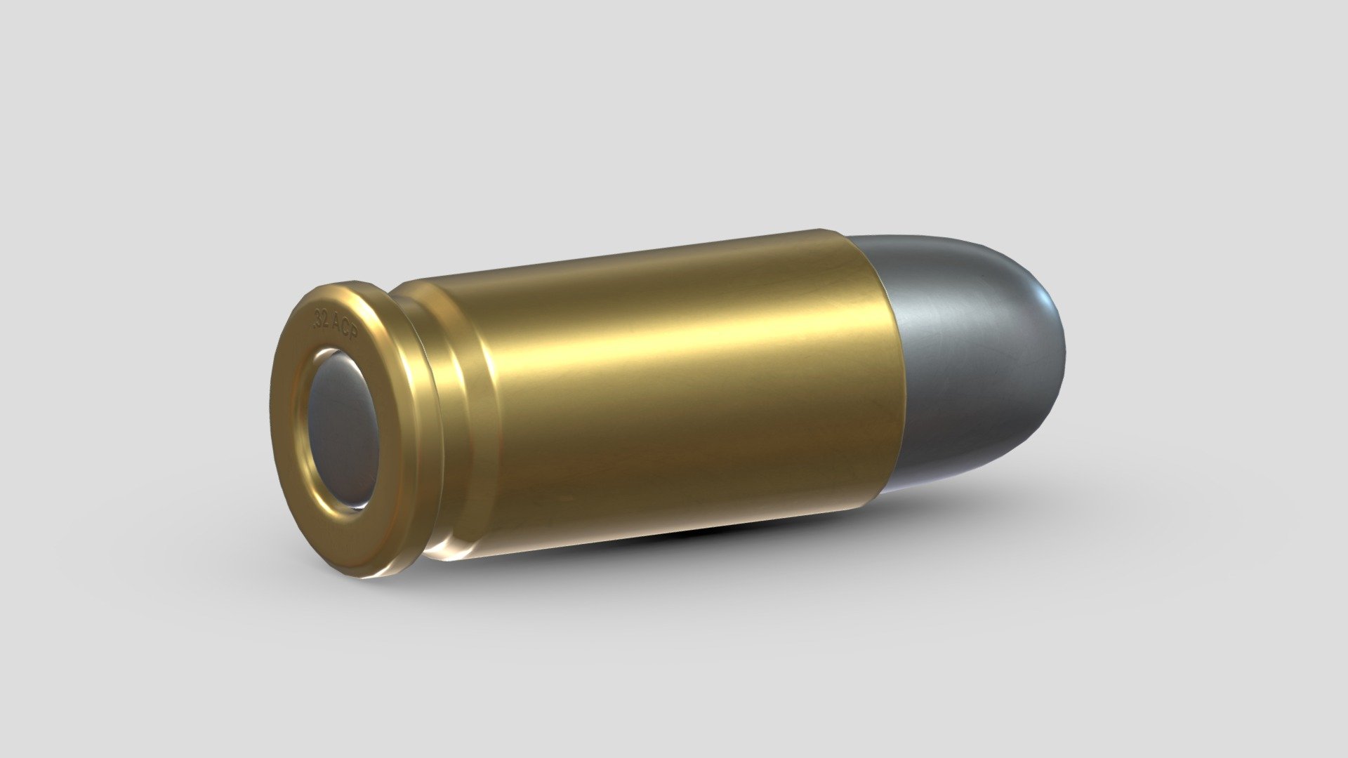 Bullet .32 ACP 3d model