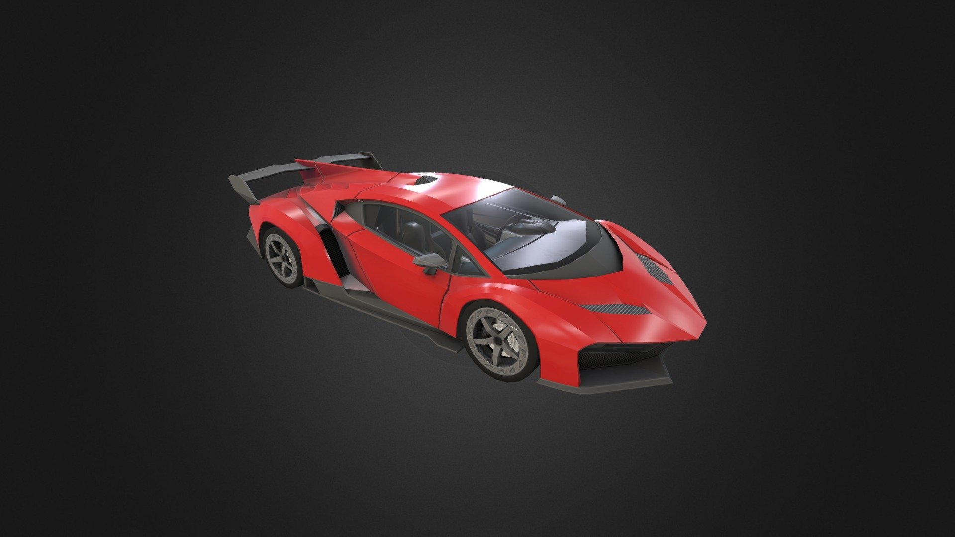 Fantastic Race Car 43 3d model