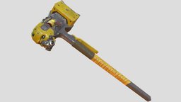 【ApexLegends】[Blender] ➢Caustic_Death Hammer